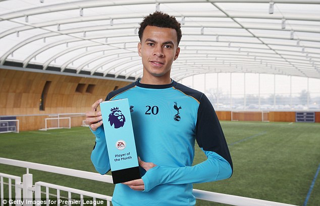 Dele Alli Pemain Terbaik EPL Bulan Januari